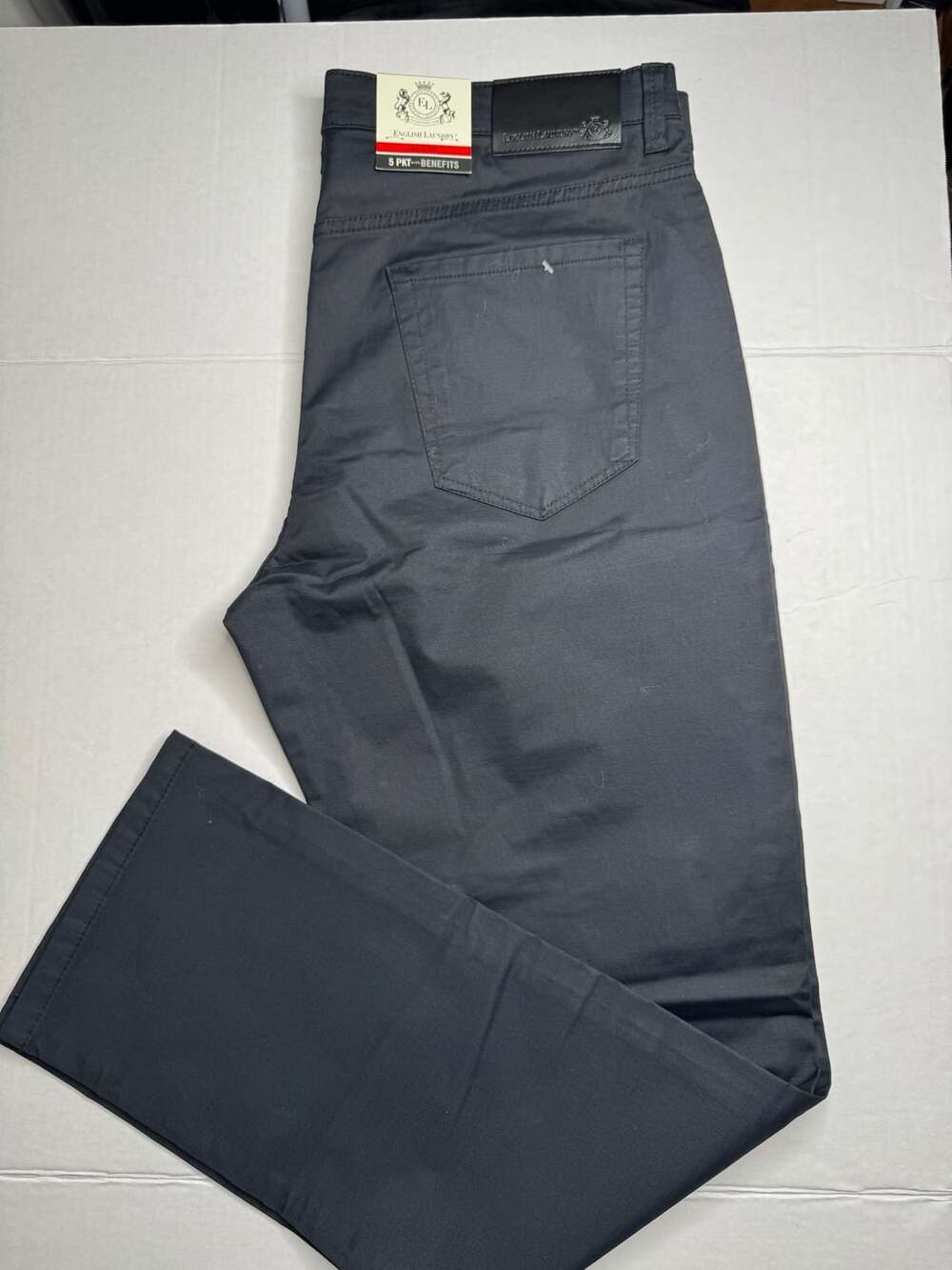 English Laundry 5 Pocket Pants Size 34x30 Charcoal Grey New with Tags